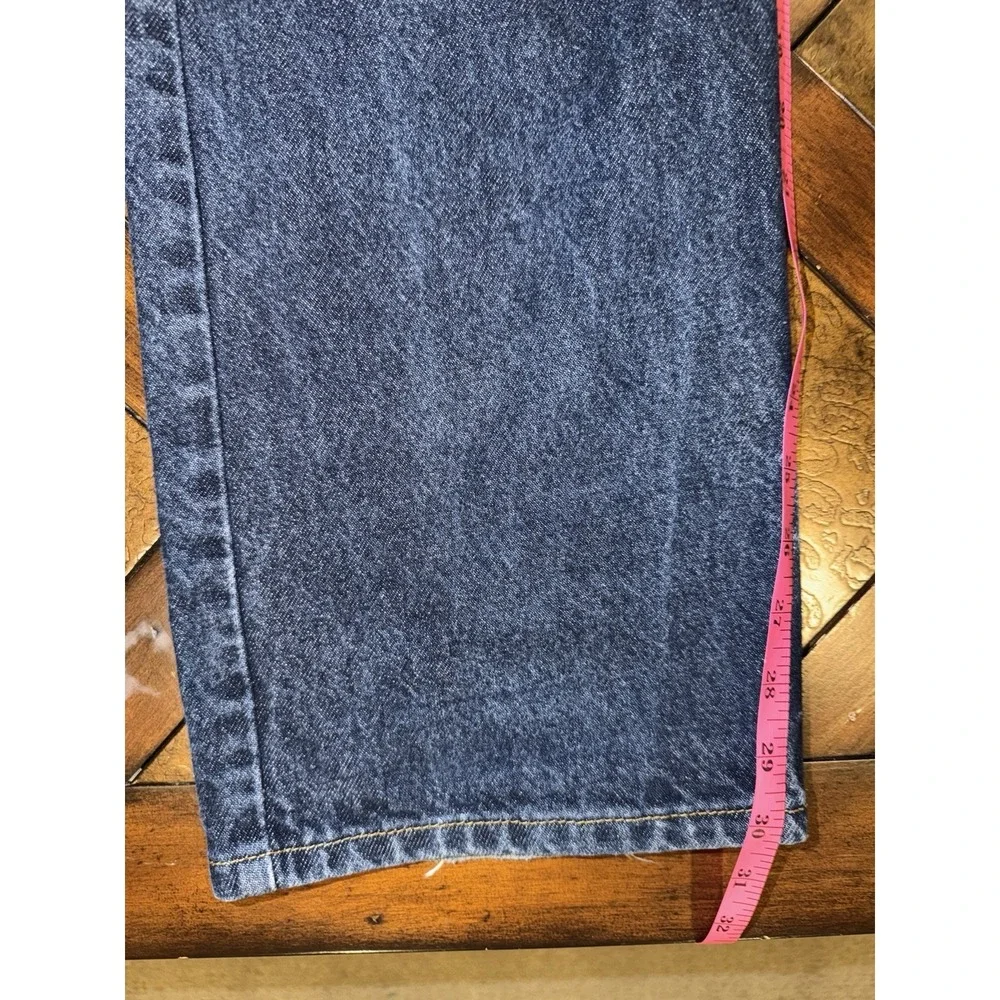 Vintage Levi's 505 Regular Fit Jeans Dark Wash Denim Straight Leg 36x30 Y2K